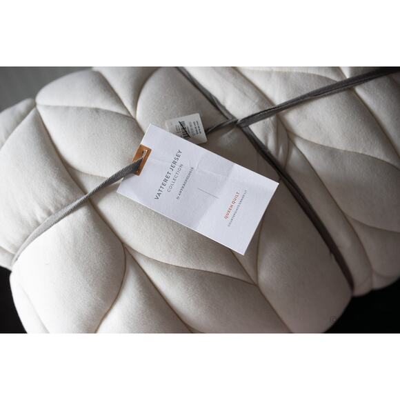 Anthropologie Vatteret Jersey Quilt Queen NWT - Picture 4 of 5